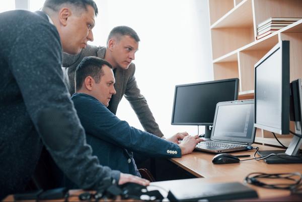 Behind every computer and