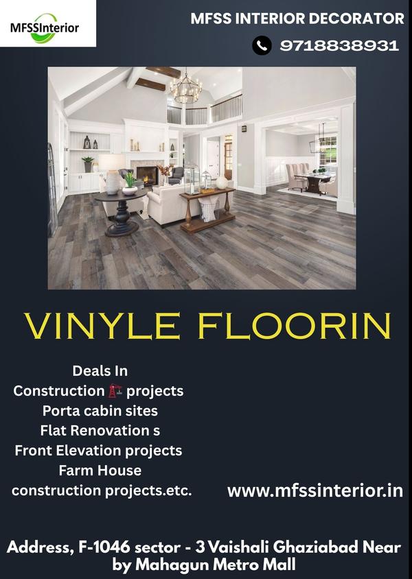 providing vinyl sheet and tile