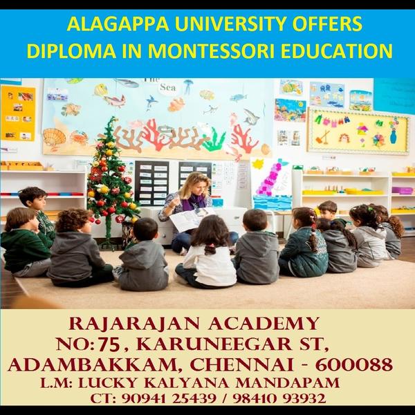 DIPLOMA IN MONTESSORI EDU