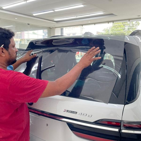 premium sun film installation 