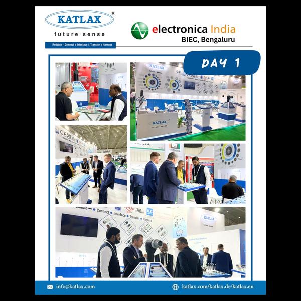 Exciting start at Electronica India 2025 – Day 1 a