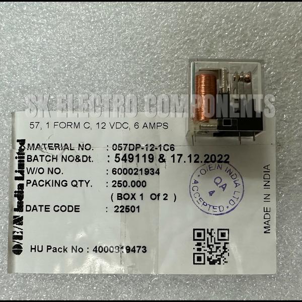 OEN India Limited O/E/N Relays 57DP-12-1C612 vo