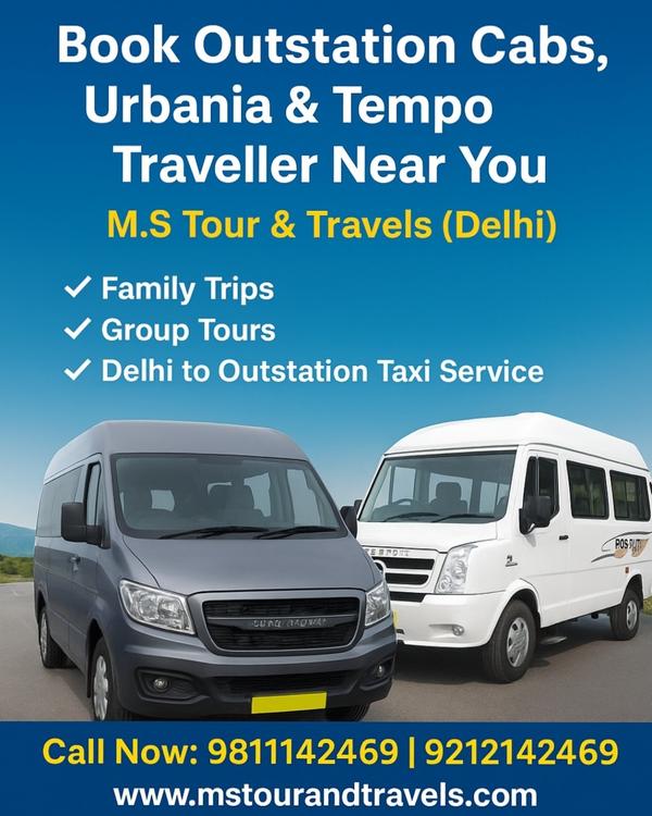 🚖 Looking for Outstation Cabs
