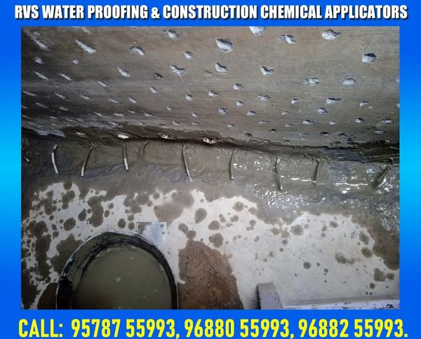 leakage seepage cracks dampnes