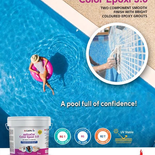 APLICACER COLOR EPOXI 3.0 is a two component acid