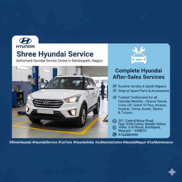 🚗✨ Shree Hyundai Service – Au