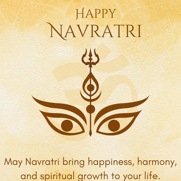 Happy navratri to allour clien