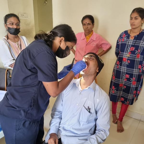 mit students visit samarpan ol