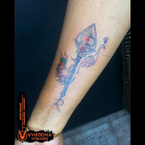 sivan and muruga symbolic tatt