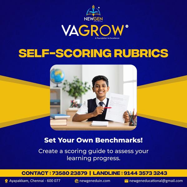 Self Scoring Rubrics 🎓 