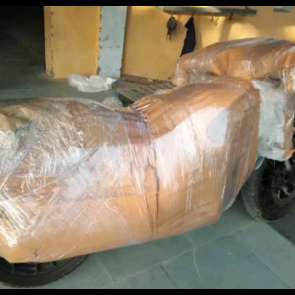 organized packing and stacking