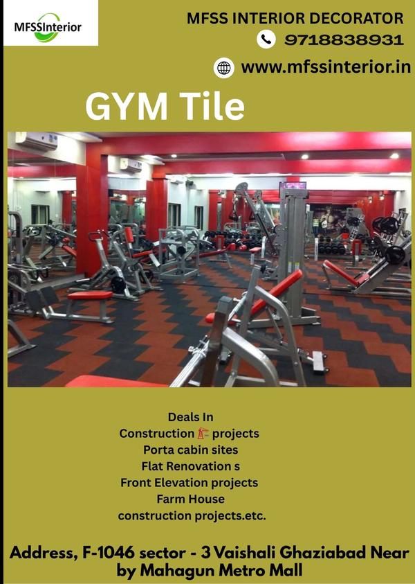 customizable rubber gym platfo