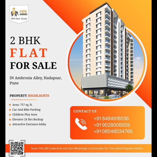 well designed 2bhk apartment p