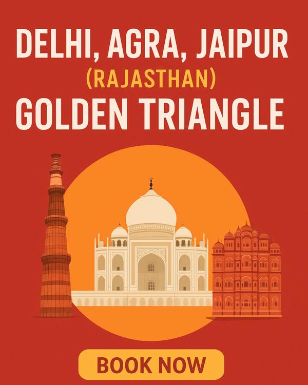 🚐✨ Golden Triangle Tour from 