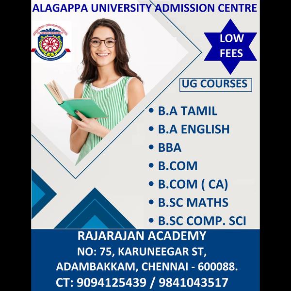 ALAGAPPA UNIVERSITY STUDY