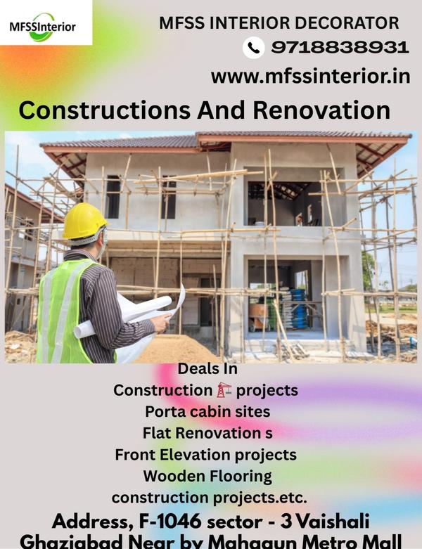 interior and exterior remodeli