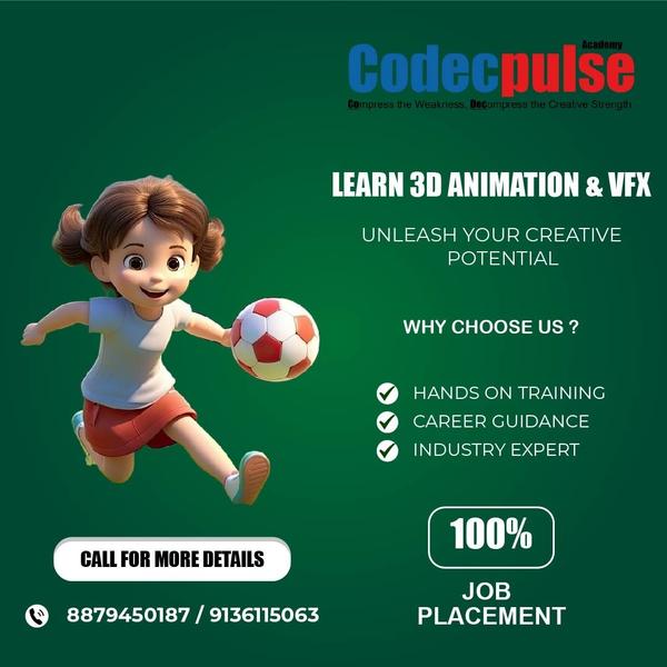 Join our 3D Animation & V