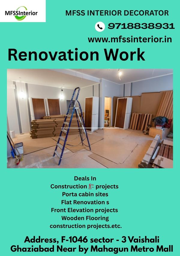 interior remodeling and refurb