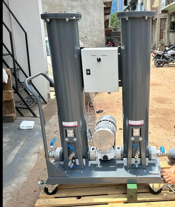 Duplex Filter Unit with Motor Pump – Industrial Oi