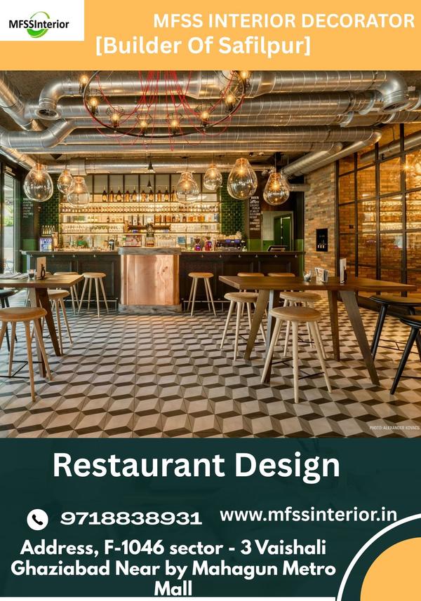 restaurant design concept and 