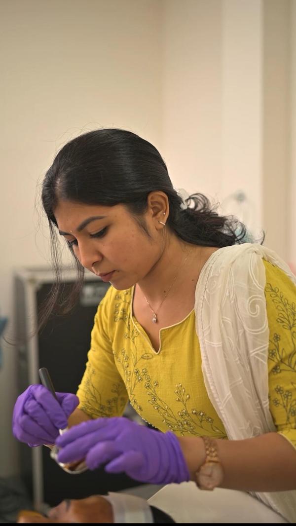 skin and hair treatment record