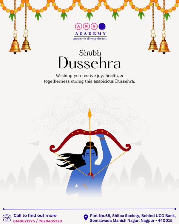 Happy Dussehra from ANS A