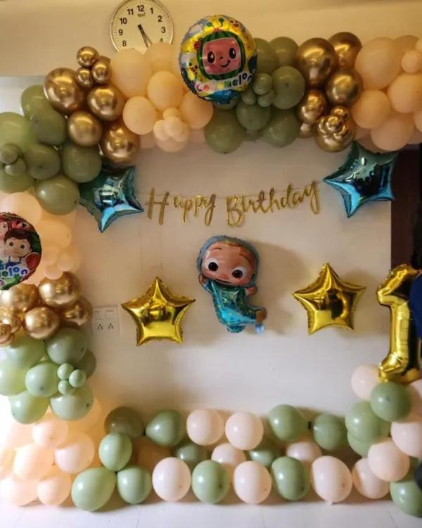 cocomelan party balloon decora