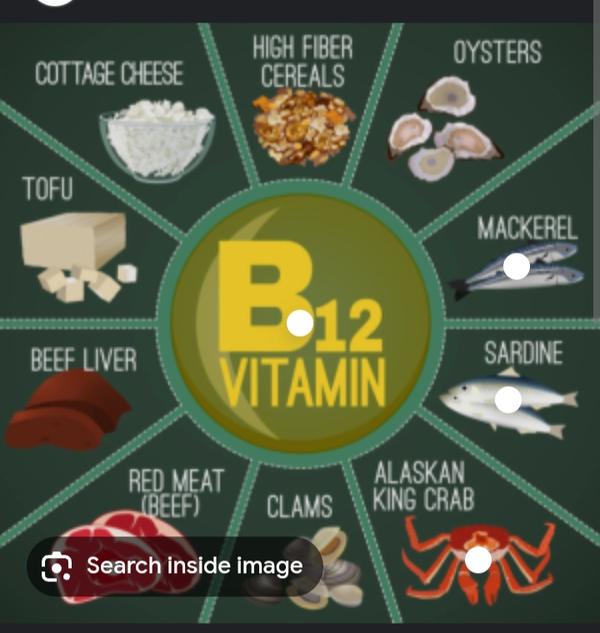 A Vitamin B12 test measures B1