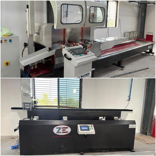 CNC Double Head Aluminium Cutt