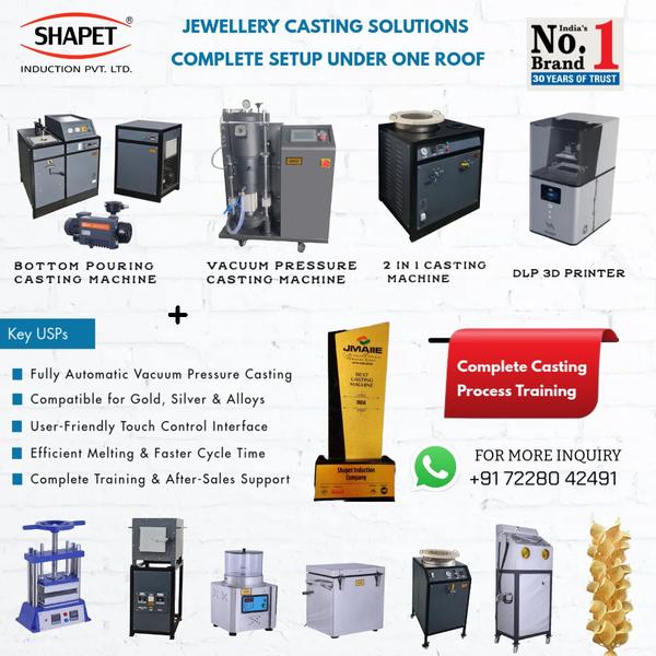 Jewellery Casting Machine in U