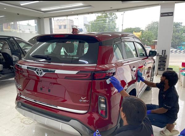 premium sun film installation 