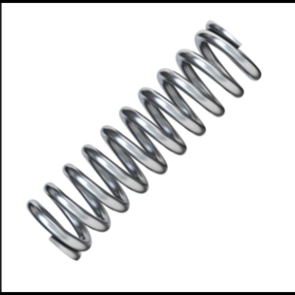 Spiral springs are tightly wound flat springs made