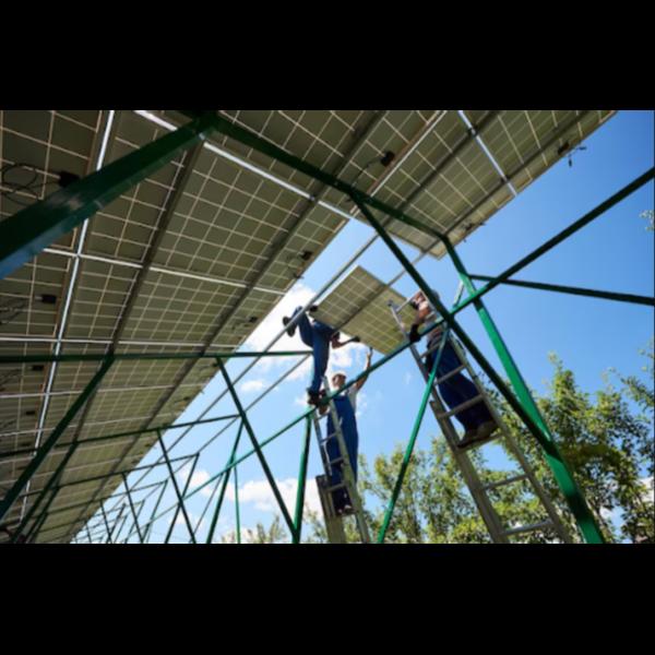 custom rooftop solar panel ins