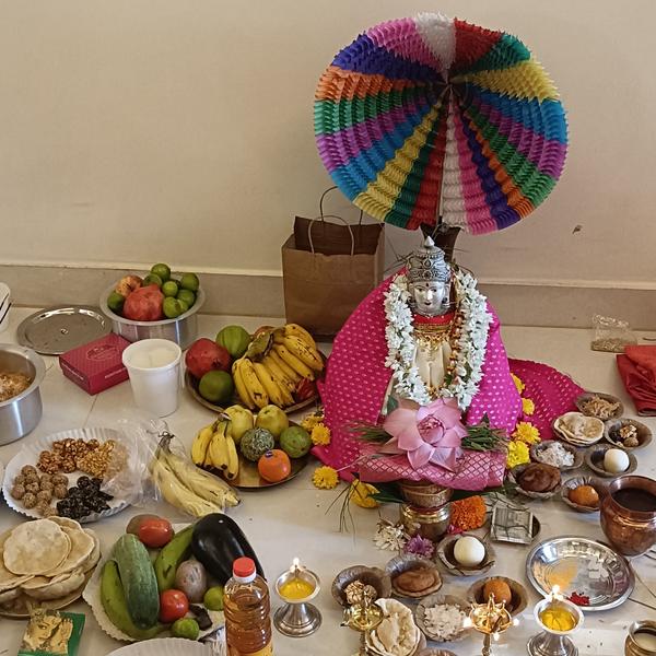 Satyanarayan Puja is performed