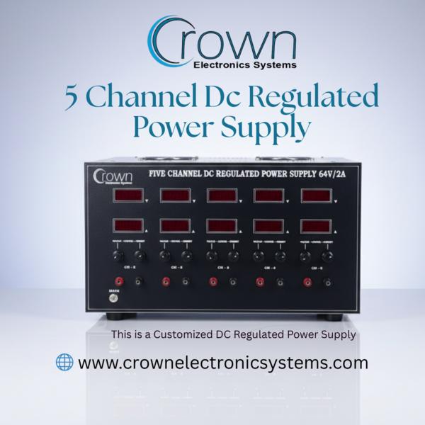 🚀 New Product Launch – 5 Channel DC Regulated Pow