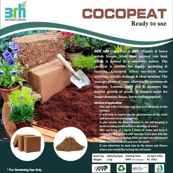 COCOPEAT BRICK - Coco pea