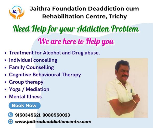 jaithra foundation addiction t