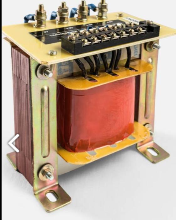 An industrial control transformer is designed to p