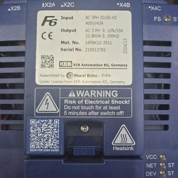 New model KEB F6 available