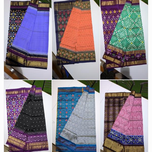Ikkat sarees are a stunning bl