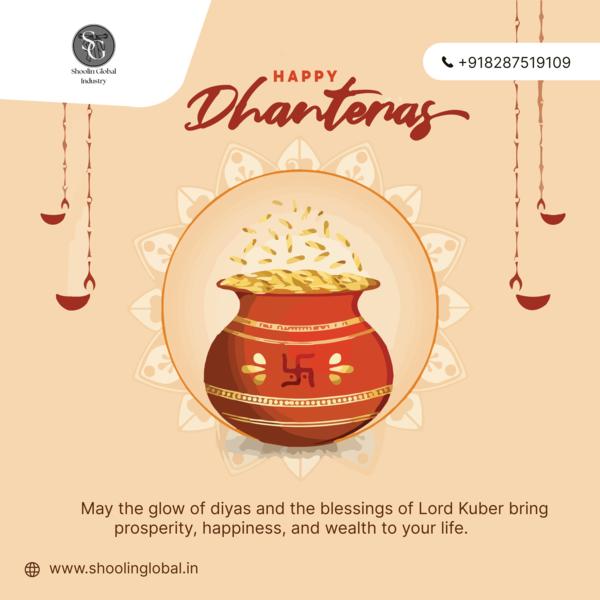 🪔✨ May this Dhanteras bless your home with endles