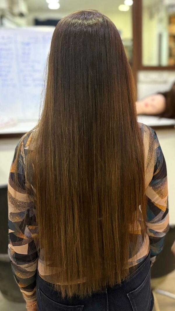 Blowdry done by students 