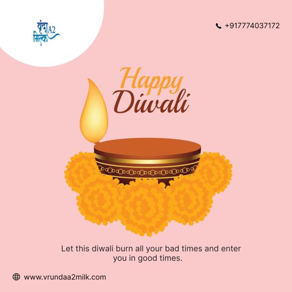 🪔 May your Diwali be filled with lights, laughter