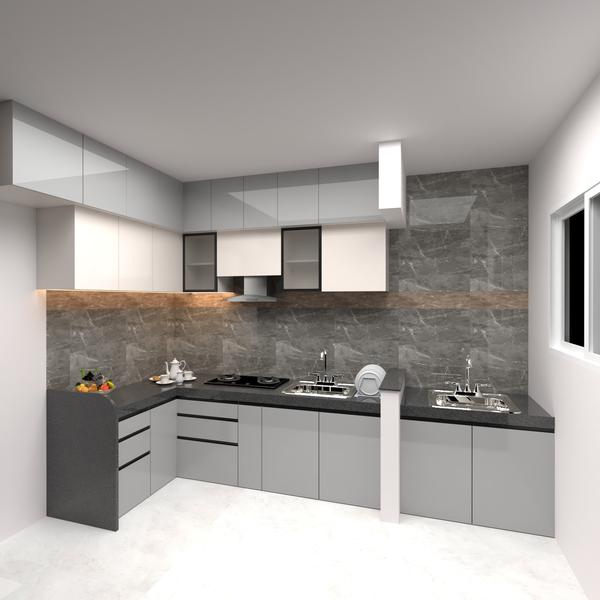 3d interior design and install