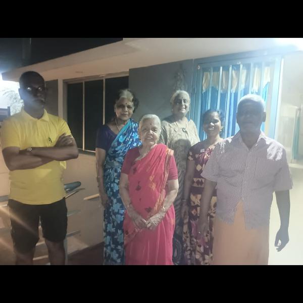 old age home with meditation s