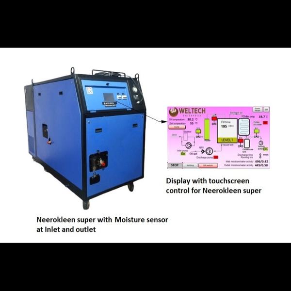 The Neerokleen super capable of handling oil quant