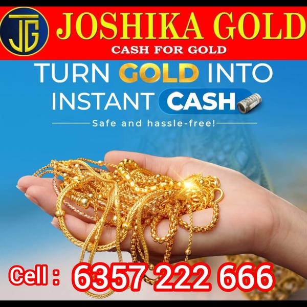 Sell gold jewellery for cash i