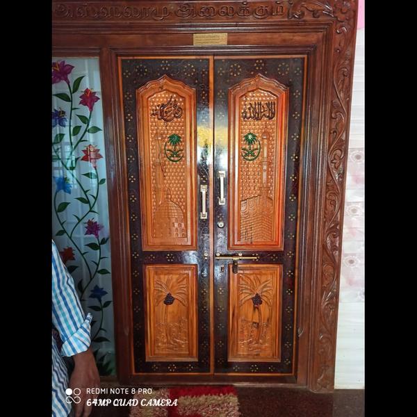 wooden double doors near me