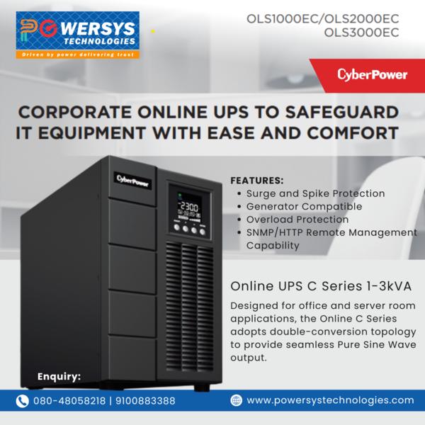 Ensure an uninterrupted power supply during power 