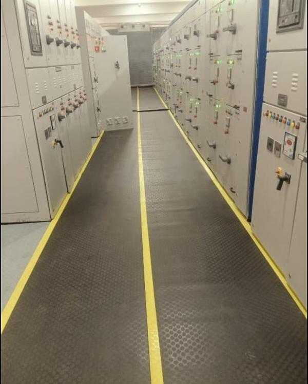 “Electrical Insulation Mats are used to cover the 